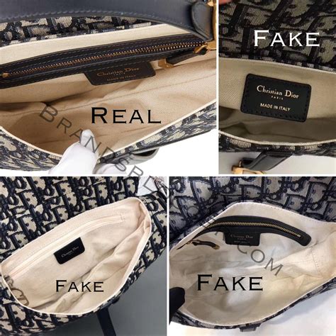 saddle bag dior fake|christian dior bag authenticity.